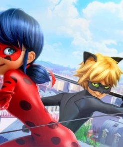 Miraculous Lady Bug And Cat Noir Paint By Numbers