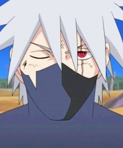 Naruto Kakashi Hatake paint by numbers