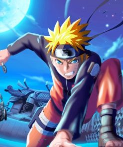 Naruto paint by numbers