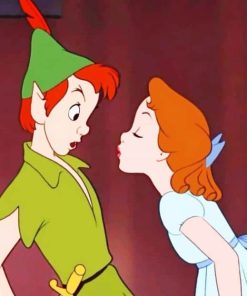 peter pan disney adult paint by numbers