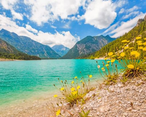 Plansee Lake Austria Paint By Numbers