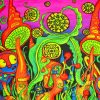 Psychedelic Trippy Art paint by number