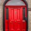 Red Door Frame Paint By Numbers