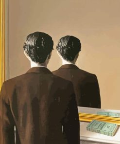 Rene Magritte Not To Be Reproduced paint by number