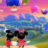 Romantic Mickey And Minnie Paint By Numbers