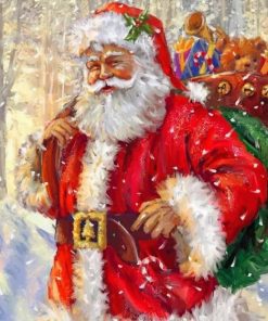 Santa Paint By Numbers