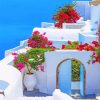 Santorini Mediterraneo paint by numbers