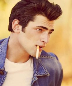 Sean O Pry Smoking Cigarette Paint By Numbers