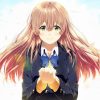 A Silent Voice Animation Shouko Nishimiya paint by number