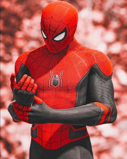 spider man zedge adult paint by numbers