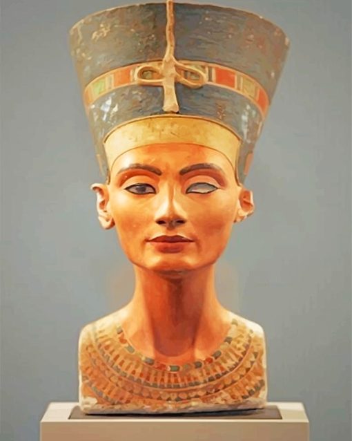 The Egyptian Queen Nefertiti Paint By Numbers