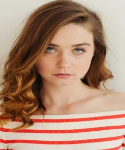 The Attractive Actress Jessica Barden paint by numbers