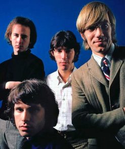 The Doors Band Rock paint by number