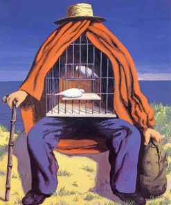 Rene Magritte The Therapist paint by number