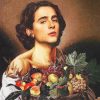 Timothée Chamalet With Basket Fruit Paint By Numbers