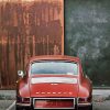 Vintage Porche paint by numbers