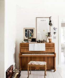 Wooden Piano paint by numbers