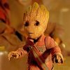 Worried Baby Groot paint by number