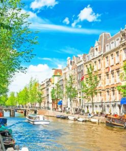 Amsterdam Serviced Apartments paint by numbers