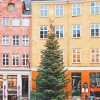 Copenhagen Christmas Tree paint by numbers