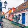 Aalborg Houses paint by numbers