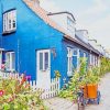 Aarhus Terraced House paint by numbers