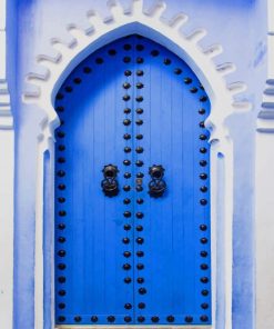 Moroccan Door paint by numbers