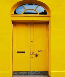 Yellow Door paint by numbers