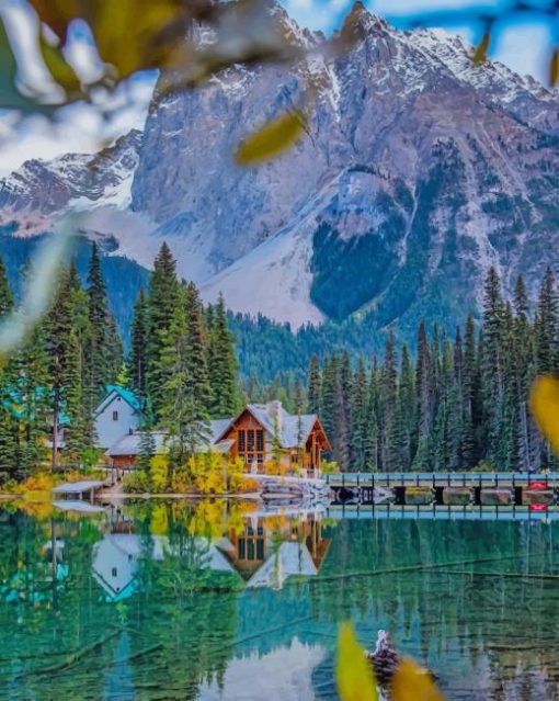 Emerald Lake paint by numbers