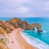 Durdle Door Beach paint by numbers