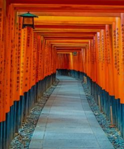 Torii Gates paint by numbers