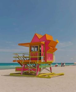 Miami Beach paint by numbers