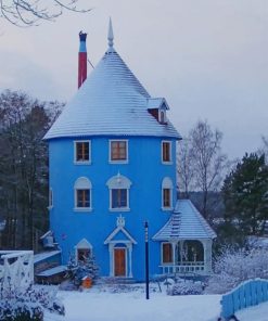 Moomin World Finland paint by numbers