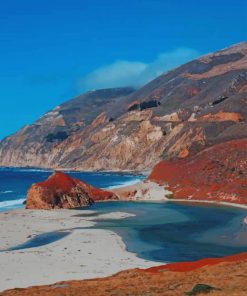 Julia Pfeiffer Burns State Park paint by numbers