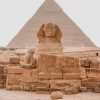 Egypt Pyramids And Pharaohs Statue paint by numbers