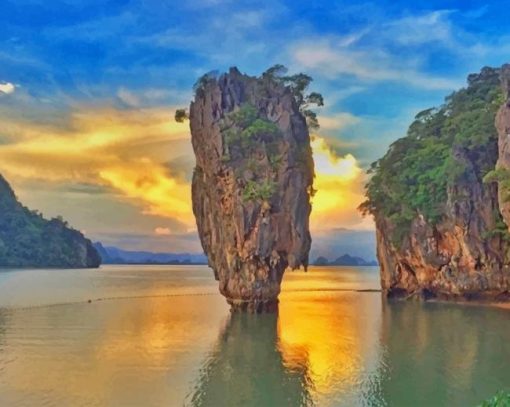 Ao Phang Nga National Park paint by numbers