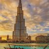 Burj khalifa Dubai paint by numbers paint by numbers