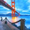 Golden Gate Bridge California paint by numbers