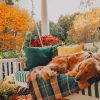 Golden Retriever On A Porch Swing paint by numbers