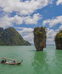 Ao Phang Nga Thailand paint by numbers