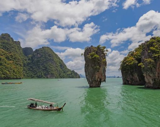 Ao Phang Nga Thailand paint by numbers