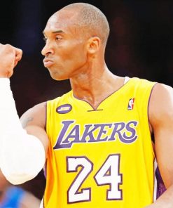 Kobe Bryant The Legend 24 paint by numbers