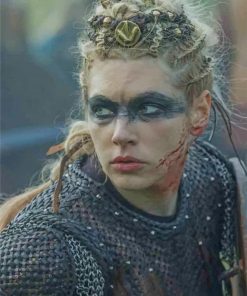 Lagertha Vikings paint by numbers