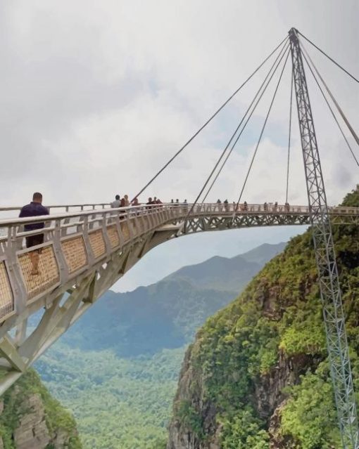 langkawi sky bridge paint by numbers