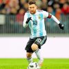 Lionel Messi In Argentine National Team paint by numbers