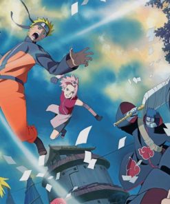 Naruto Shippuden The Movie Road to Ninja paint by numbers