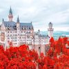 Neuschwanstein Castle In Schwangau Germany paint by numbers