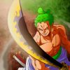 One Piece Zoro Anime paint by numbers