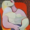 Picasso Woman In Chair paint by numbers