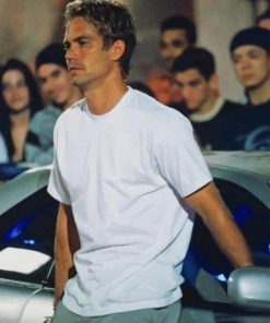 Paul Walker Fast And Furious paint by numbers